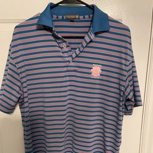 EUC Peter Millar polo size small. Featuring Ryder Cup course.